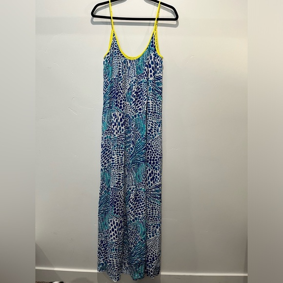 Lilly Pulitzer Coastal
Blue Kendra Maxi Dress Swim Cover (L/XL) - Picture 4 of 4